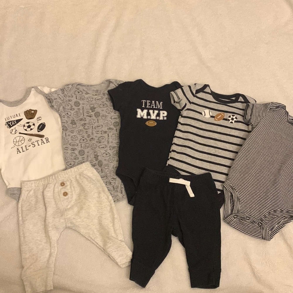 Carter’s Baby Boy Onesies and Pants